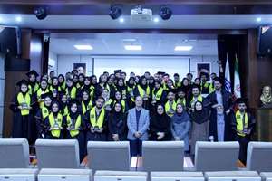برگزاری جشن دانش آموختگی دانشجویان کارشناسی پرستاری دوره 65 دانشکده پرستاری و مامایی دانشگاه علوم پزشکی تهران
